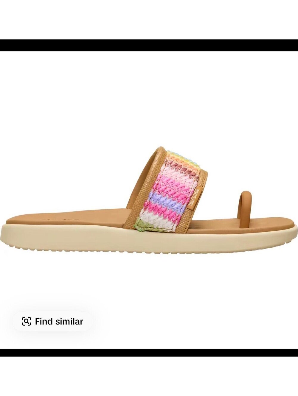 Hey Dude Maui Breeze Toe Loop Slip On Sandals